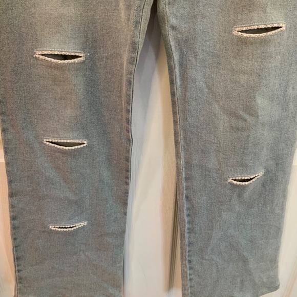 LANA ERICA RHINESTONE CUT OUT JEANS SIZE 10 - Picture 8 of 13